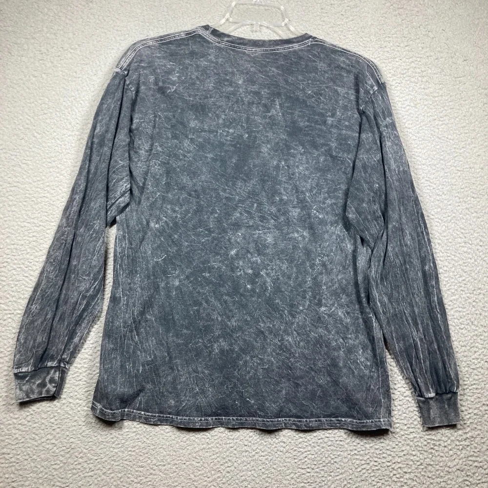 Harvard University T Shirt Adult Large Stone Wash Gray Long Sleeve Forever 21